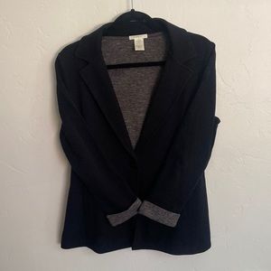 Matty M Cotton Blazer Jacket Cardigan Coat